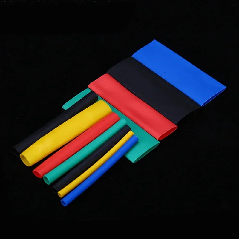 Heat Shrink Tubes Set Retractable Heat Pipe Electric Wire Sheath Thermoretractile Case Tube Line Bar Heat Shrink Tubing