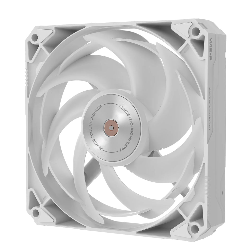 ALSEYE W12P 12CM Case Cooling Fan ARGB Light Synchronization PWM Intelligent Temperature Control Silent Fan 900-3000RPM