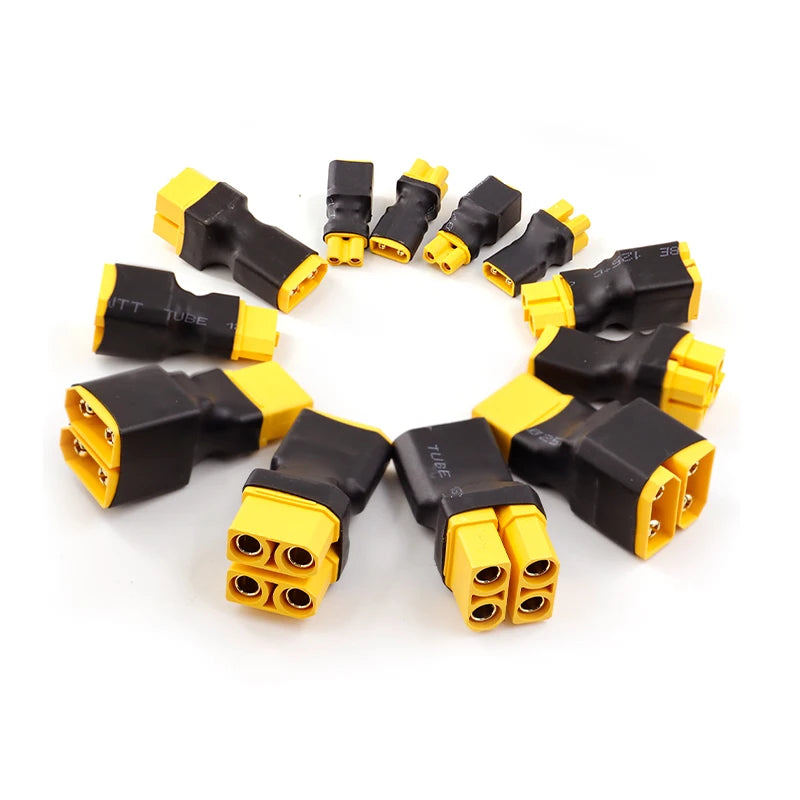 1PCS Amass Lithium Battery Adapter XT30, XT60, XT90 Series Adapter Parallel Plug