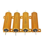 RX24 50W Aluminum Power Metal Shell Case Wirewound Resistor 12K 15K 20K 22K 25K 30K 33K 47K 50K 60K 75K 82K 100K 150K 200K 300K