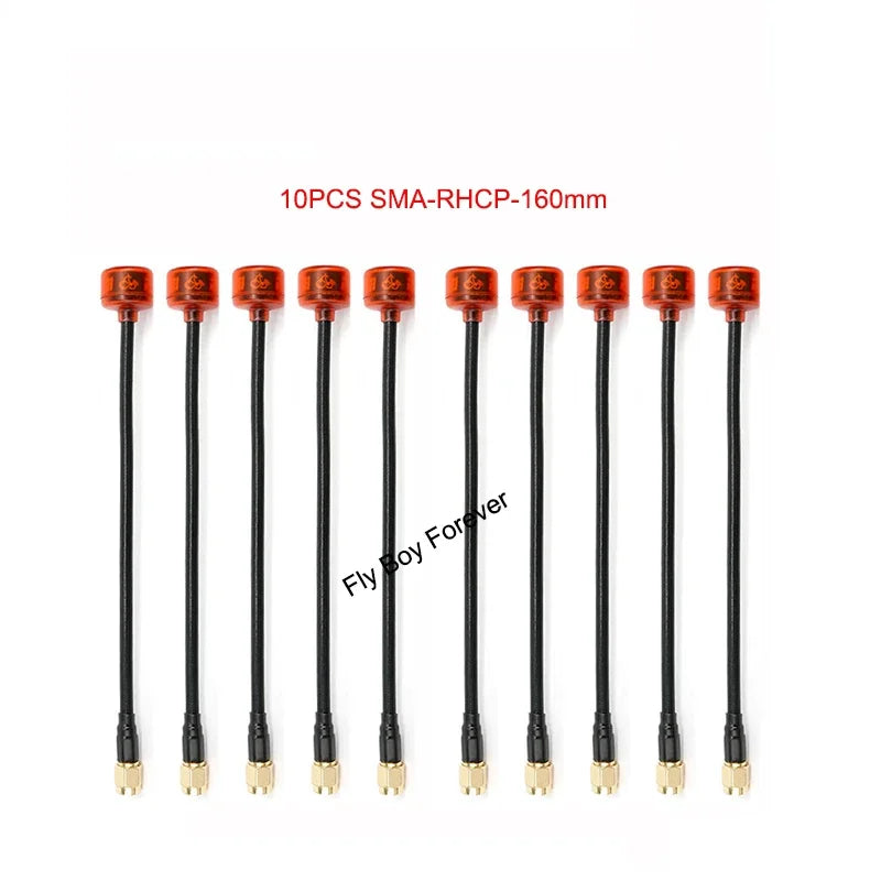 Rush Cherry FPV 5.8G Antenna LHCP RHCP SMA MMCX UFL  long range Racing Antenna Connector Adapter For FPV Quadcopter Racing Drone