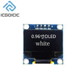 0.96 Inch OLED Display Module  128x64 Pixel I2C SSD1306 Luminous OLED Screen Board Compatible With Arduino Raspberry Pi ESP32