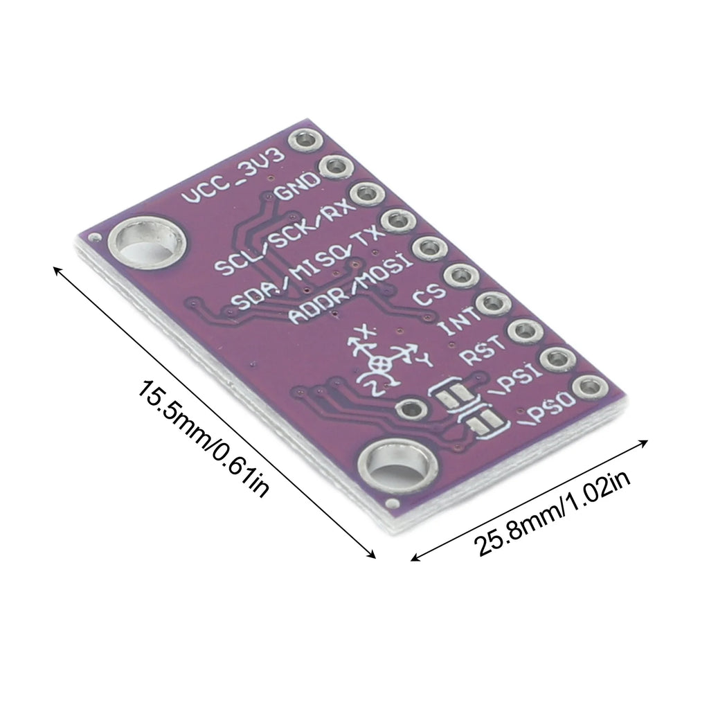 BNO085 9DOF IMU Sensor Module Advanced Motion Tracking Low Power Consumption Suitable For AR, VR, And Robotics Applications