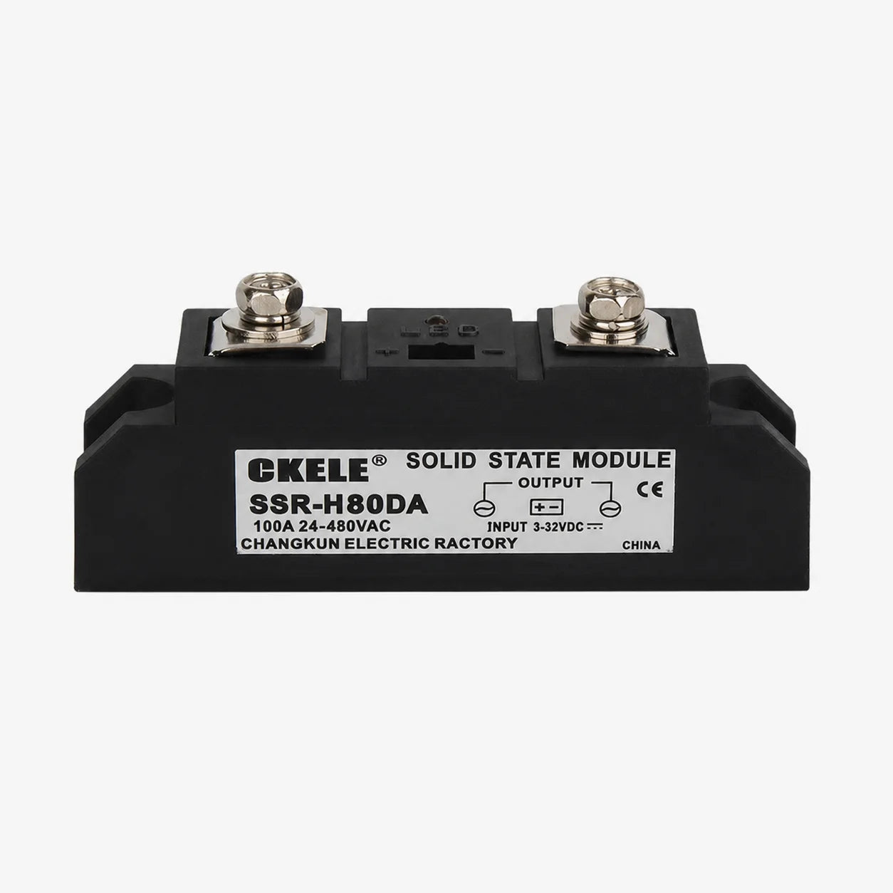 Industrial Solid State Relay SSR DC-AC Module Single Phase 3-32VDC Input 24-480VAC Output 80A 100A 150A 200A 300A 350A 400A 500A