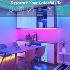 Smart LED Strip Lights 1m-20m Music Sync 5V RGB Led Light with App and Remote Control Christmas Party Room Decoration Lighting