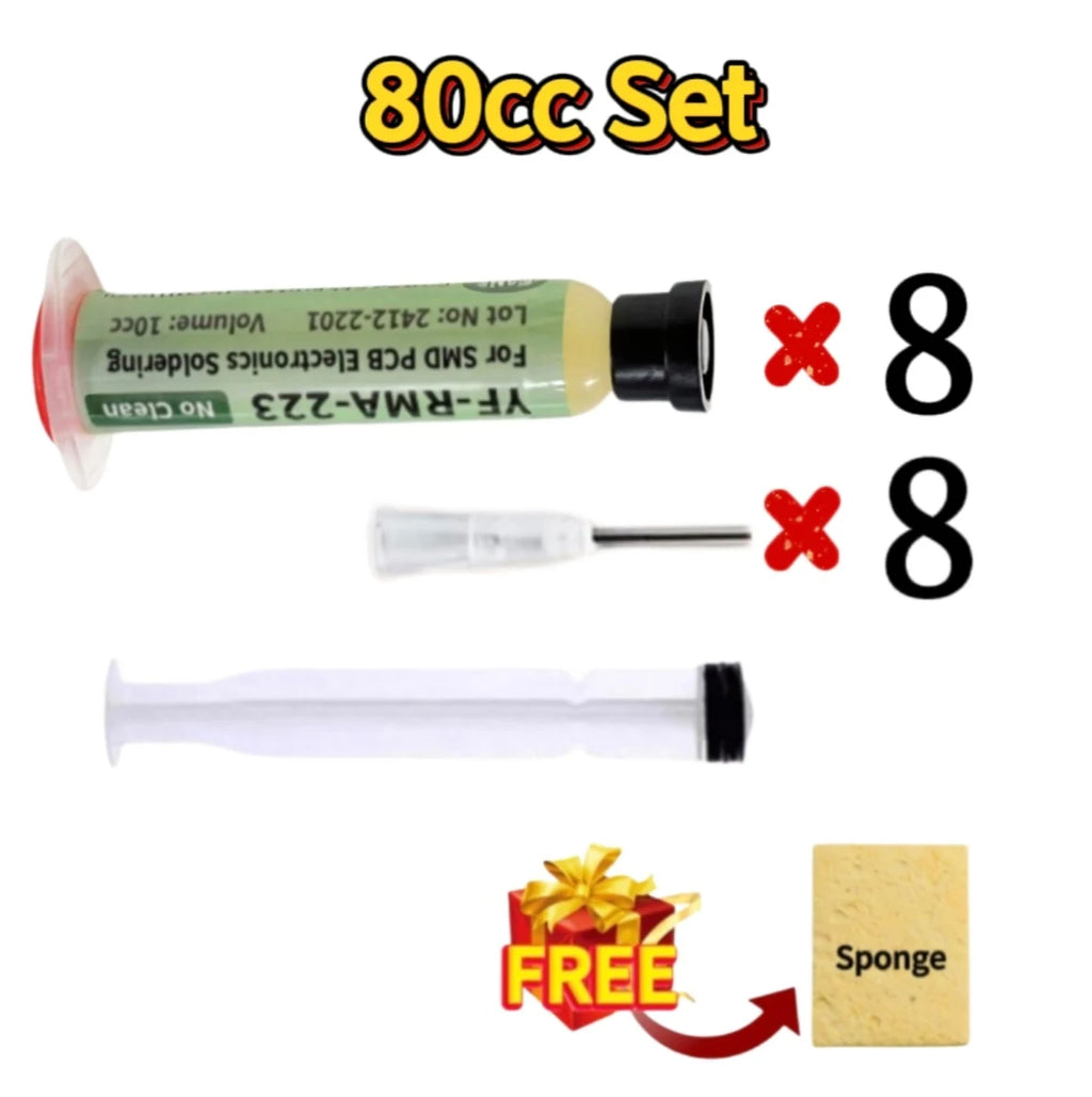 RMA-223 10cc Flux No Clean Flux Soldering Iron Welding Flux Consumer Electronics Repair Solder Paste For Phone LED BGA SMD PGA