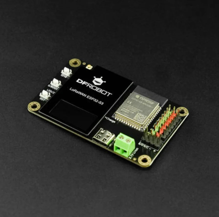 LoRaWAN ESP32-S3 Development Board with Display, Battery & HomeAssistant Support, 850-930MHz LoRa SX1262 for Smart Home & IoT