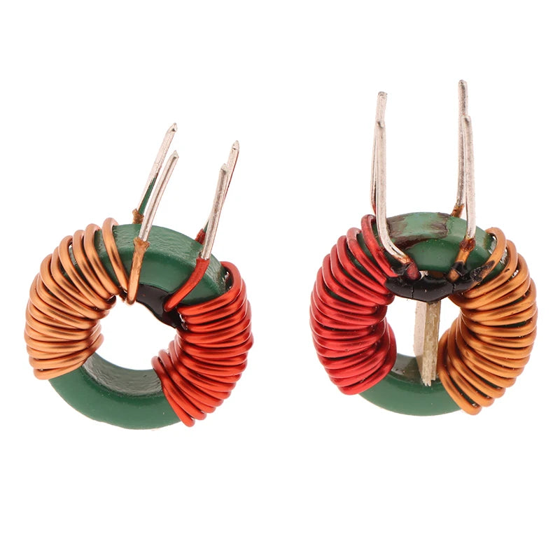 5 Pcs Toroidal Common Mode Inductor 2mH - 14x9x5mm Ferrite Core, 0.7mm Single-Layer Winding,High Current 5A Choke