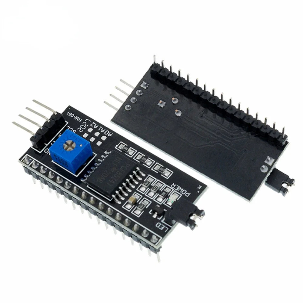 1602 LCD Module 16x2 HD44780 For Arduino Character 5V LCD Display IIC/I2C Serial PCF8574 Interface Adapter Plate Module DIY KIT