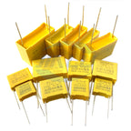 5pcs X2 Safety capacitor 27.5mm 275VAC 275V 1uF 1.2uF 1.5uF 2uF 2.2uF 3.3uF Polypropylene film capacitor