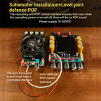 ZK-SUB600 BT Amplifier Board Module 2.0 Channel 300W+300W+Subwoofer Extension TPA3255 DC 18-50V with Subwoofer