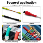 DIY Repair Heat Shrink Tube Assortment 3:1&4:1 Dual Wall Adhesive Flame Retardant Insulator For All Kinds Electrical Wire Cable