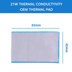 UPSIREN OEM Thermal Pad Silicone Plaster Thermal Pad CPU GPU Card Water Cooling Mat 100X100mm High Quality Heatsink Cooling pad