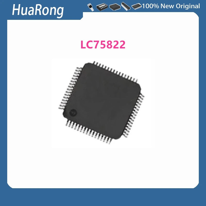 2Pcs/Lot  LC75822 QFP64 SX1280 SX1280IMLTRT QFN-24 NSI1300D25-DSWVR NSI1300 SOP8