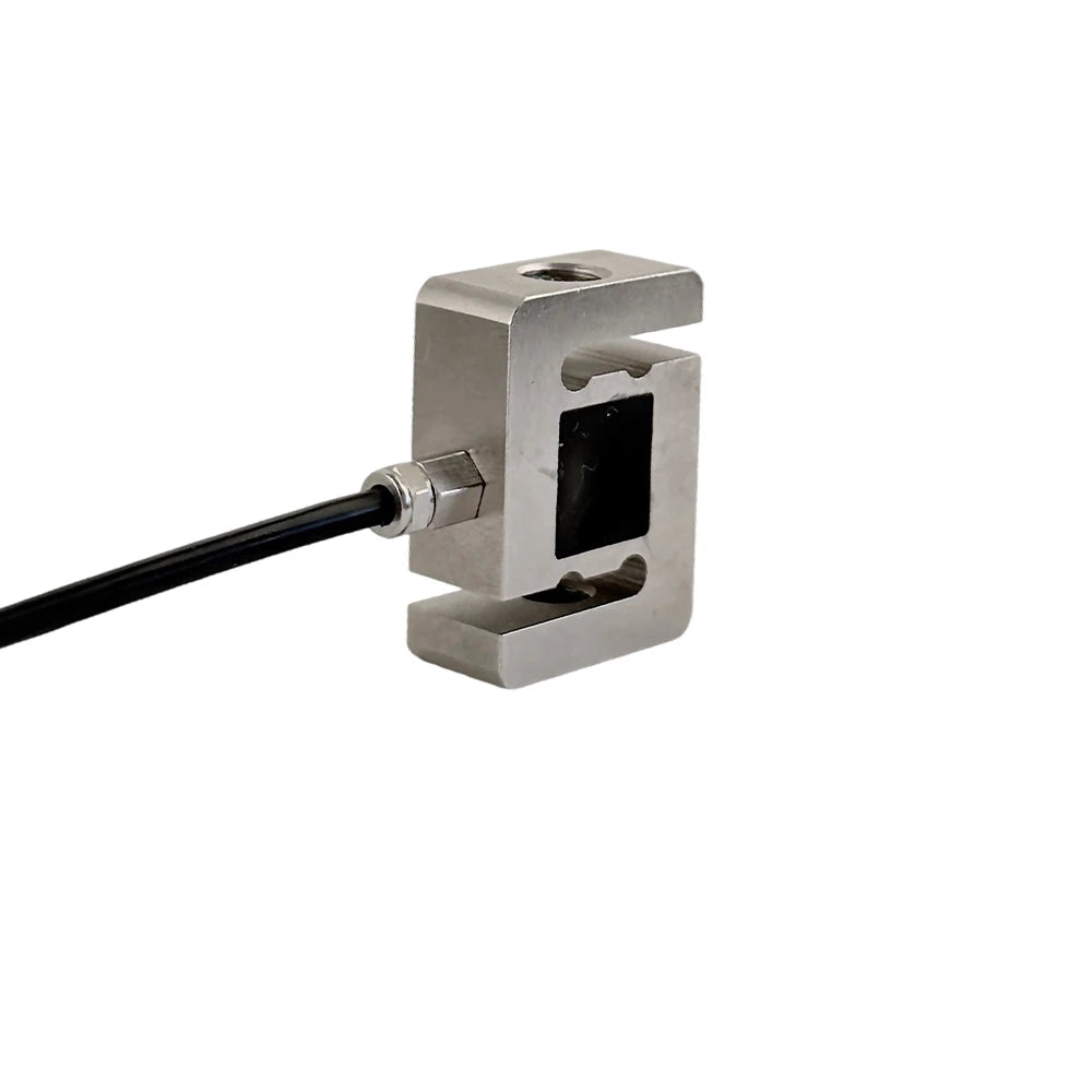 S-Type Force Sensor 10/20/50/100kg Micro Weighting Sensor with M8 Thread, Tension Pressure Transducer for Automation Control