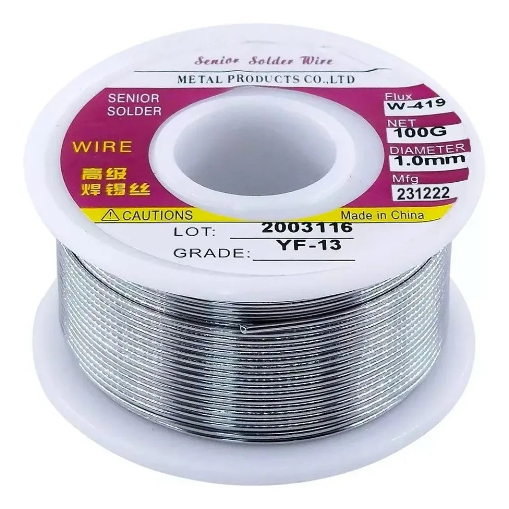 500/300/100G Tin Wire Soldering Wire with Flux Melt Rosin Core Solder Roll No-clean Electrical Repair Solder For Soldering