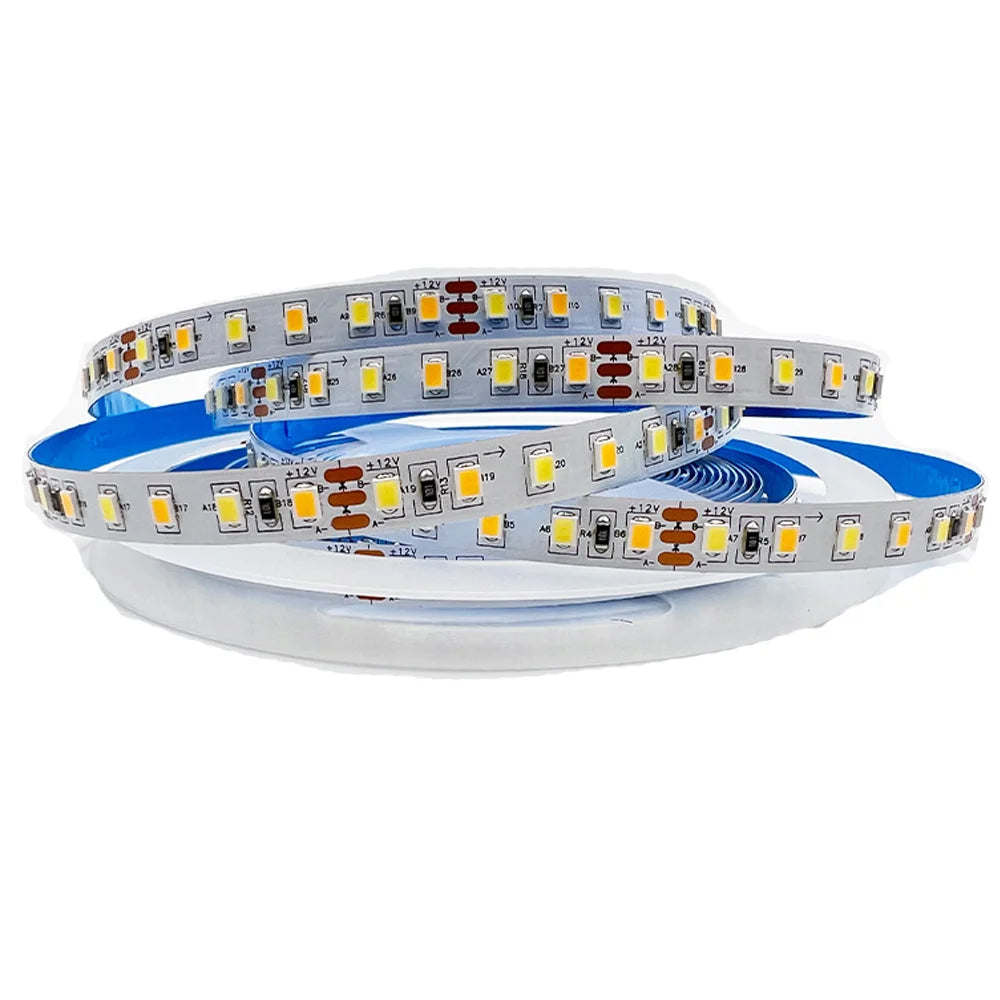 12V 24V 5M SMD 5050 3528  WW/CW RGBCCT 60leds/m 96leds/m 120leds/m 5 Colors In 1 Chip CW+RGB+WW Led Strips Flexible Tape Light