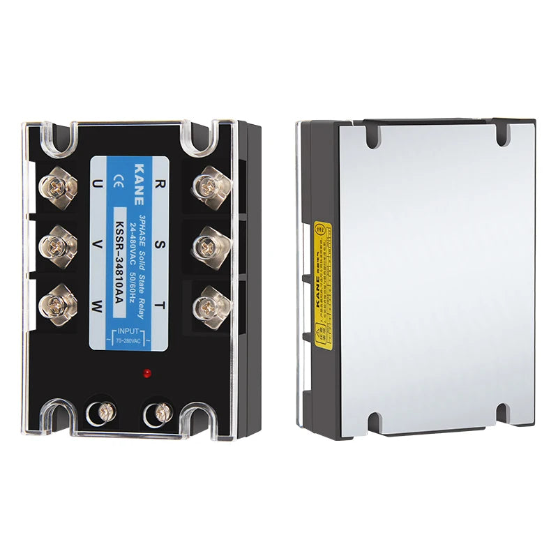 SYTH DC-AC 3-32V AC-AC 70-280V Three Phase SSR Solid State Relay 3P SSR Module 10A 25A 40A 60A 80A 100A 120A