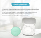 Wireless Bluetooth Digital Thermometer – Medical-Grade Accuracy, 24/7 Continuous Monitoring with App Alerts, Skin-Friendly Wearable Patch for Babies, Elderly & Postoperative Care
