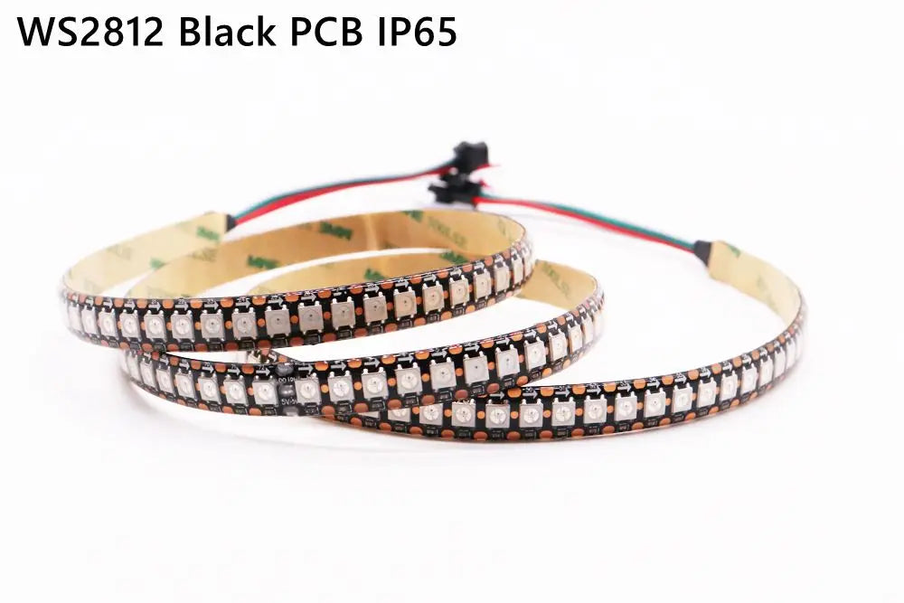1-3M WS2812B WS2815 LED Strip 144 Pixels/LEDs/m Addressable IC Smart 5050 RGB LED Strip Light IP30/IP65/IP67 DC5V/12V