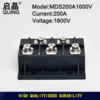 New Three-Phases Rectifier Bridge MDS200A1600V Copper Baes Plate Rectifier Module MDS200A