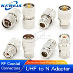 1Pcs UHF to N Adapter SO239 PL259 UHF Male Female To N Type Male Female Straight Connector L16 N to UHF RF Coaxial Connector
