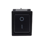 1PCS 40A 250V AC High Current,ON/OFF,4/6Pin Special for Eelding Machine,KCD4,Sterling Silver Point,Rocker Power Button Switches