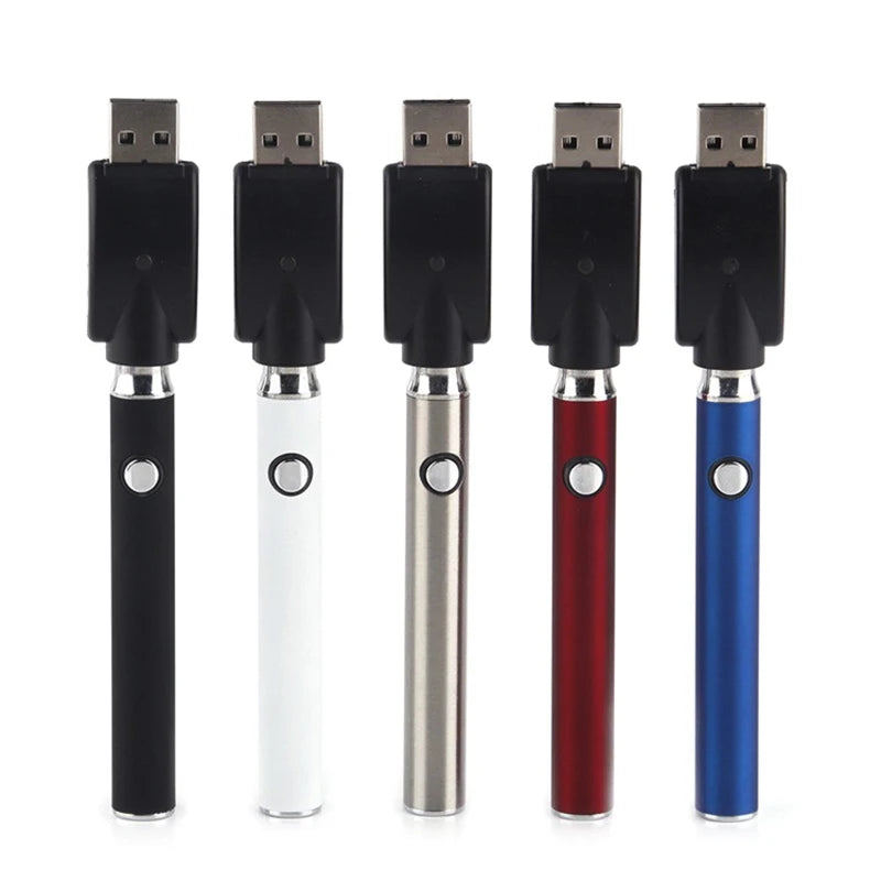 510 Thread Battery Cart Pen Adjustable Voltage Smart Power Pen Compatible With Cartridge, Mini Soldering Iron Kit With USB Charg