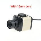 GXIVISION 16MP Ultra HD USB Camera, IMX298, Driver Free, MJPG 4656x 3496 10fps, Case Webcam With CS Lens, Document Scanner