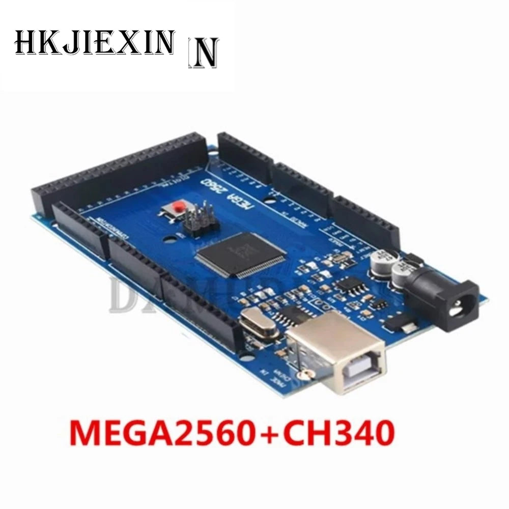 HKJX MEGA2560 R3 (ATmega2560-16AU CH340G) AVR USB Board Development Board MEGA2560 PRO For Arduino Expansion Board  DIY Kit