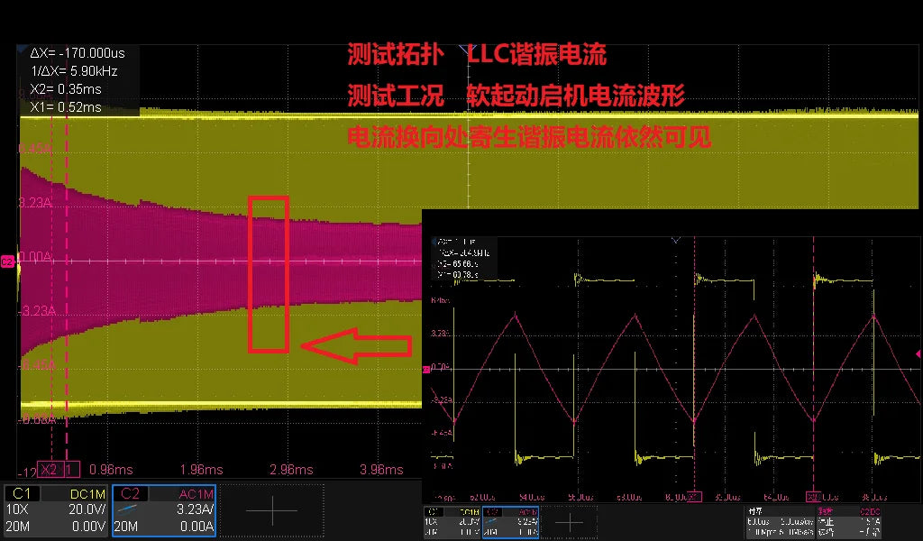 High-frequency Rogowski Coil Current Probe, Current Range +-10A, Noise Floor 60mA