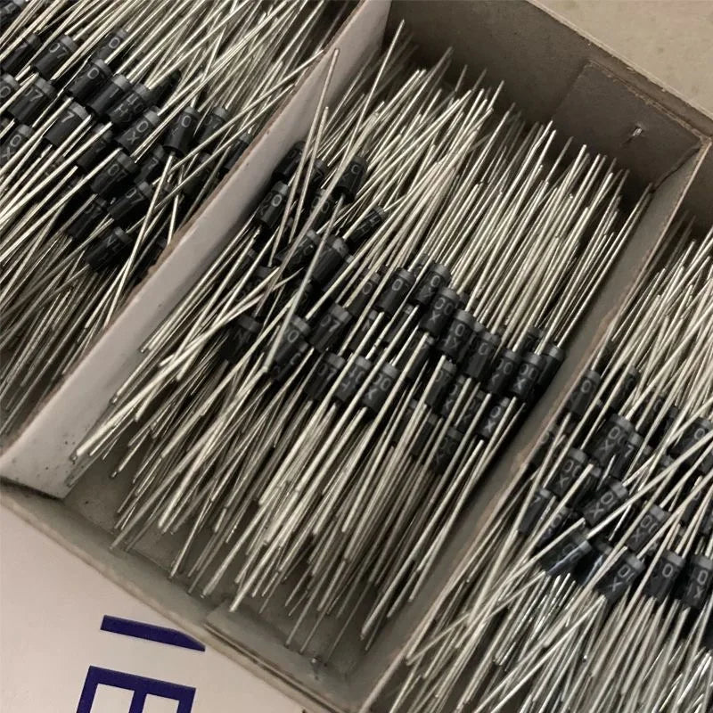 100pcs 1N4007 Schottky Rectifier Diode IN4007 1A 1200V DIP DO-41 for Electronics Repair And DIY Projects