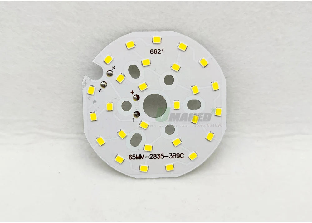 2PC LED Downlight PCB Plate 9W 12W 18W 24W Round Shape Lighting Source Panel 300mA SMD5730 For High Power Sport Lamp Replace DIY
