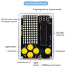 Pixel Gamer DIY Kit Pocket Gamer 51 Microcontroller Electronic Circuit Teaching Experiment Soldering Practice Module