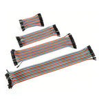 40PCS Jumper Wire DuPont Line DuPont Cable Connection male to male+female to female and male to female for Arduino DIY KIT