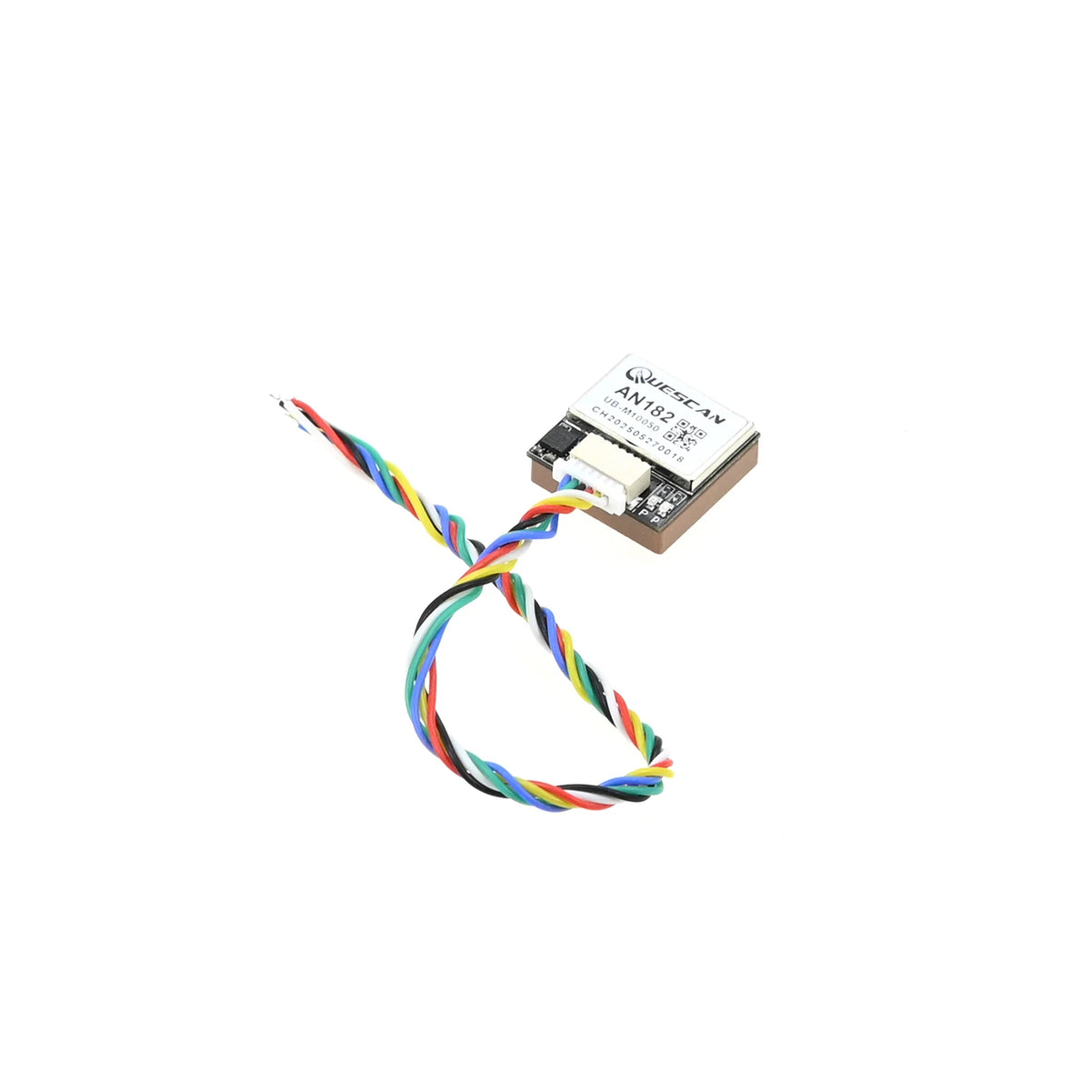 QUESCAN 18mm M10 GPS GNSS Module with Compass 25Hz GPS Galileo GLONASS BeiDou FPV Racing Car Drone Flight Controller GPS M10050
