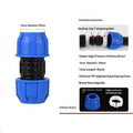 1Pcs 1/2'' 3/4'' Coarse Thread Connection OD 20/25mm PE PVC Pipe Fittings Elbow Straight Tee Irrigation IBC Tank Adapter