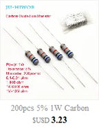 5pcs 10W 5% SQP Cement Resistor 0.1 0.22 0.33 0.5 1 1.2 1.8 2 2.2 3 3.3 3.6 4.7 5 8 10 15 20 25 30 100 K R ohms Power Resistance