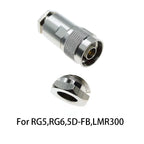 1X N Male Female clamp RG8, LMR400 RG5,RG6,LMR240, RG8X,RG58, RG400, RG142, 10D-FB,LMR500,RF Coaxial connector Coax Cable Wire