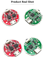 Micro USB & Type-C Dual Interface Side Press Flashlight Driver Board 3-Speed Dimming Constant Current Circuit Board