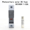 1P 1 set Photovoltaic Fuses 1000V DC Fuse Holder 10x38 GPV PV Solar Fuse System Protection Electrical Equipment Home Improvement
