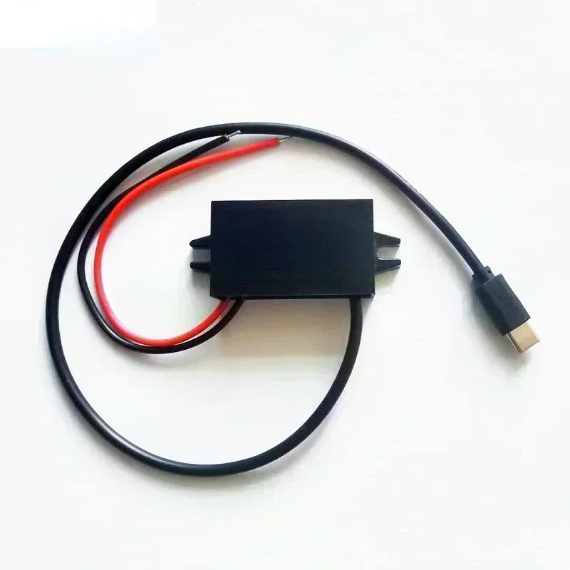 DC-DC 12V 24V 48V 60V 72V 90V To 5V 3A Voltage Regulator Power Supply Buck Module Dual USB Type-C Micro USB Output Power Adapter