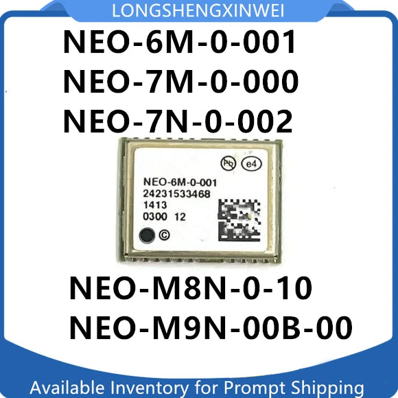 1PCS NEO-6M-0-001 NEO-7M-0-000 NEO-7N-0-002 NEO-M8N-0-10 NEO-M9N-00B-00 Satellite Navigation Module Model Flight Control NEO-6M
