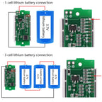 1S 2S 3S 4S 6S 7S 8S Series Lithium Battery Capacity Indicator Module Display Electric Vehicle Battery Power Tester Li-po Li-ion