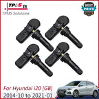 4PCS 52933-C1100 For Hyundai i20 [GB] iX35 [LM] NEXO [FE] Solaris [LF] TUCSON [TL] Tire Pressure Monitor Sensor 433MHz TPMS