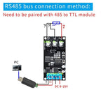 PT100 Platinum Thermal Resistance RTD Thermocouple Temperature Sensor Transmitter RS485 MODUBS RTU Module DC8-25V 8-13MA