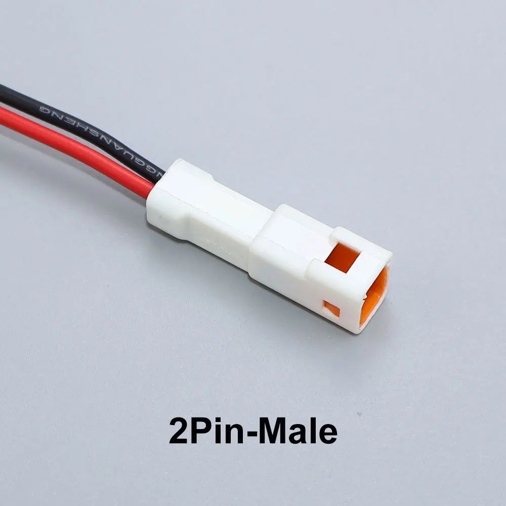 JCD Waterproof JST JWPF Connector 2P 3P 4P 6P 8P Male And Female Plug Socket 0.3m ² Wire Harness 02t/02r/03t/03r With 20CM Wire