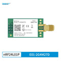 2PCS nRF24L01P 2.4GHz 500mW E01-2G4M27D SPI Transceiver E01-2G4M27D 27dBm SMA Long Range nRF24L01 PA LNA Transmitter Receiver