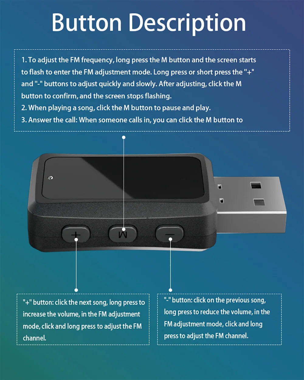 LCD Digital Car Bluetooth 5.3 Transmitter Receiver Handsfree Call Mini USB Power Car Kit Wireless Auto Audio For Car Fm Radio