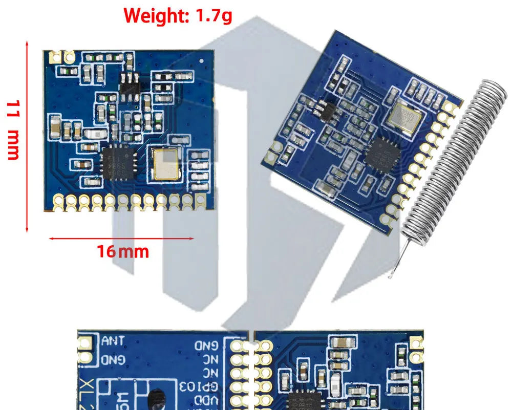 CMT2300A Wireless module 433M wireless data transmission/similar to SI4438/lora/SI4432 wireless module